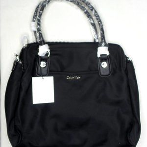 Calvin Klein Shoulder Bag w/ Sling Attached Black